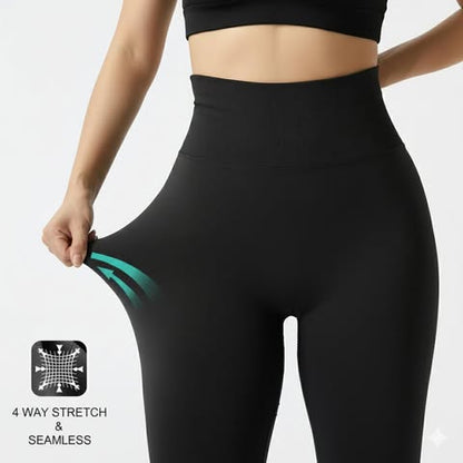 Urbora FlexLeggings – Seamless High-Waist Leggings for Gym & Everyday Wear